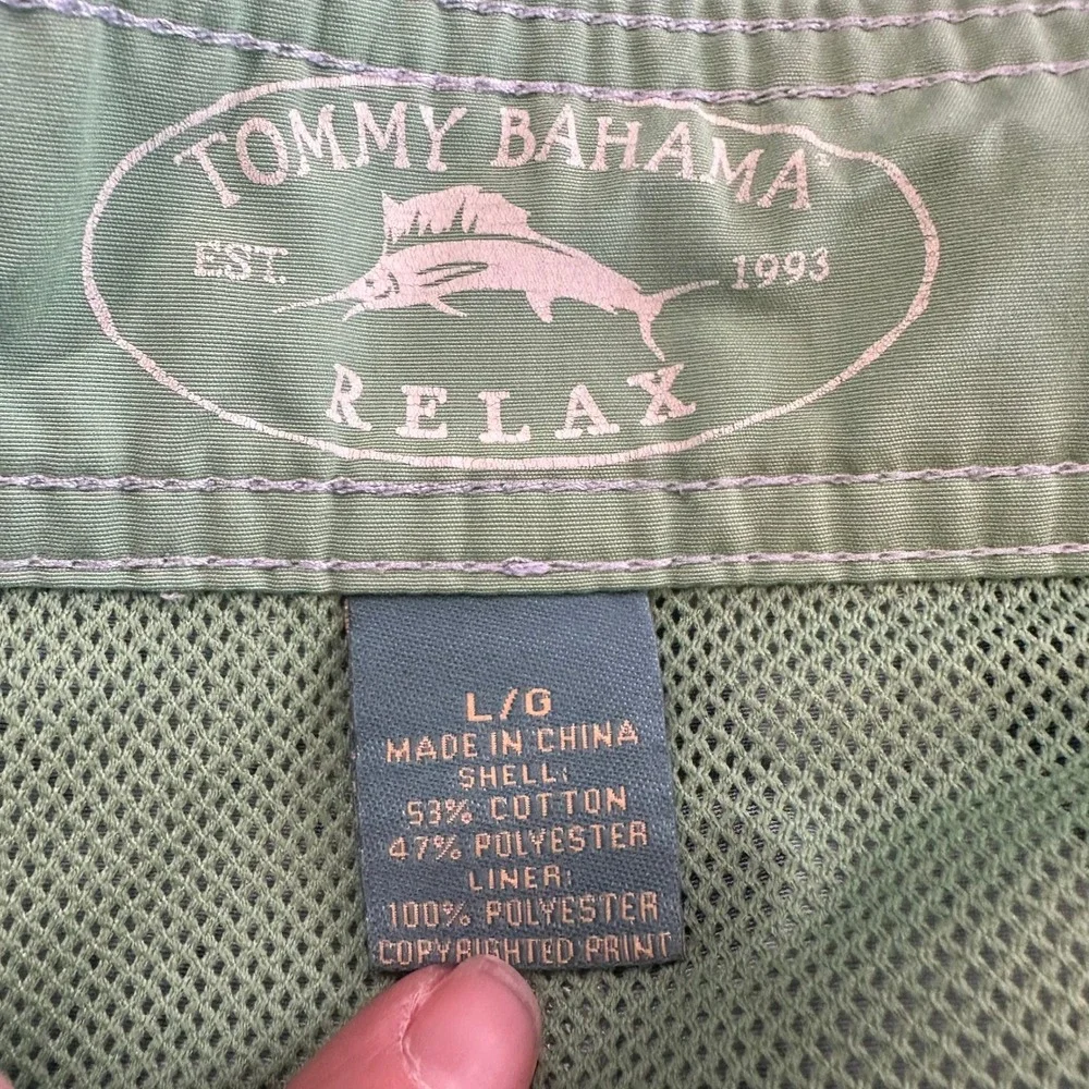 Tommy Bahama Relax Board Shorts Blue Swirl Hibiscus Floral‎ Swim Trunks Large